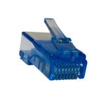 Conectores RJ45 Blindados CAT5E 8P8C Azul