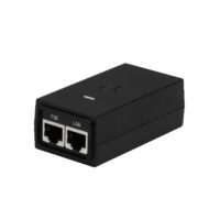 PoE Adaptador Ubiquiti de 24 VDC, 0.5 A con puerto Gigabit, compatible con airGateway  POE-24-12W-G