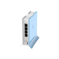 Routerboard 941 Hap Lite 4 Puertos Fast Ethernet, Wi-Fi 2.4 GHz 802.11 b/g/n y base tipo Torre RB941-2ND-TC