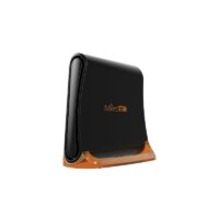 Router (hAP mini) 3 puertos 10/100 Mbps, Wi-Fi 2.4 GHz 802.11 b/g/n, Antena 360° 1.5 dBi, hasta 158 mW de potencia  RB931-2ND
