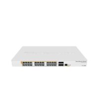 Cloud Router Switch Administrable L3, 24 puertos GIGABIT c/PoE Pasivo Y 802.3AF/AT  CRS328-24P-4S+RM