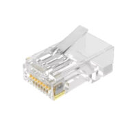 Conectores RJ45 Pass Trough macho