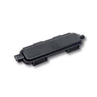 Caja de Protección de cables FTTH ABS 01 Fibra c/mango de fusion, color negro LT-MX-087