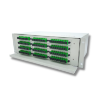 ODF de Rack 19" 4U Tipo Panel, 96FO SC + 96 adaptadores SC LT-FPX-P2-96