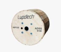 Cable de Fibra Óptica ADSS G652D 48 hilos SJ 10mm Span 100m 4KMLT-MXADSS48FOSJS100