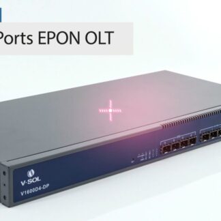 OLT 4 puertos EPON 8 puertos Uplink (4 PtosGE + 4 Ptos GE SFP) Capa 3 1:256 ONUS    V1600D4-DP
