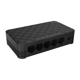 Switch de mesa - Plástico - 8 puertos RJ45 - Velocidad 10/100 Mbps - Plug and Play - Tecnología ahorro de energía  RG-ES08