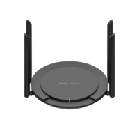 Router Inteligente WiFi 4, 1 puerto WAN + 3 Puertos LAN 10/100, 4 antenas 5dBi, 2.4 GHz: 300 Mbps    RG-EW300PRO