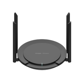 Router Inteligente WiFi 4, 1 puerto WAN + 3 Puertos LAN 10/100, 4 antenas 5dBi, 2.4 GHz: 300 Mbps    RG-EW300PRO