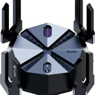 Router AX6000 WiFi 6 inalámbrico de 8 transmisiones para juegos, 8 FEM, WAN 2.5G, CPU de cuatro Núcleos de 2.0 GHz, WPA3, VPN inteligente   E6