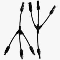 Conector Solar 1 a 3 Macho/Hembra con sello de anillo impermeable   MC4-1A3