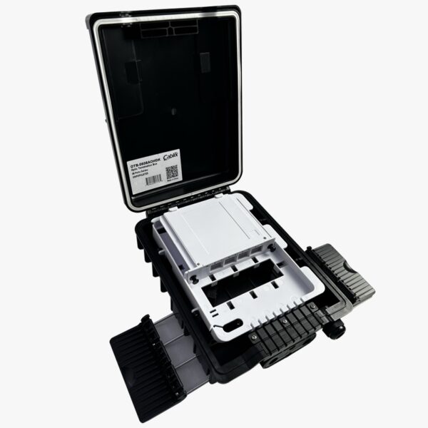 Caja de terminación NO cargada 08 salidas FO, 1*8 Splitter cassette NO incluido 9 SC conectores NO incluidos  OTB-0608AOHDK