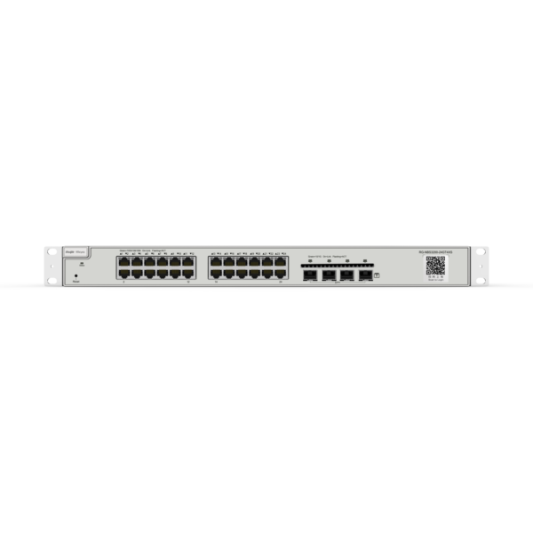 Switch Administrable Capa 2+ Plus, con 24 puertos Gigabit, 4 puertos SFP+ para fibra 10Gb, gestión gratuita desde la nube   RG-NBS3200-24GT4XS - Imagen 4