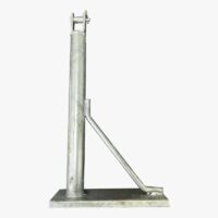 Brazo de Extension 40 cm con Herraje Tipo D pequeño  LP-BDE040D